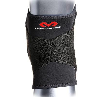 迈克达威McDavid加强型绑带护膝4195 黑色 S