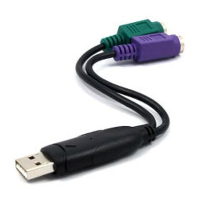 IT-CEO V7PS4 USB转PS2 转接线 圆头鼠标键