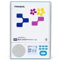 熊猫(PANDA) F385 便携式CD随身听VCD机英语复读机DVD机插卡U盘播放