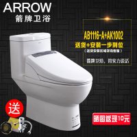 ARROW箭牌卫浴店铺热销坐便器 智能马桶盖卫洗丽 套餐AB1116+智能盖板 AK1002 不含配件 300坑距(千城免费送货）