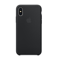 原装正品苹果(Apple) iPhoneX 手机壳 硅胶保护壳 MQT12FE/A黑色