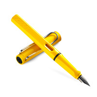 凌美(LAMY) Safari狩猎者系列钢笔墨水笔黄色EF尖 黄色