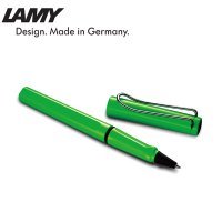 凌美(LAMY)狩猎者苹果绿宝珠笔签字笔蓝色笔芯 绿色
