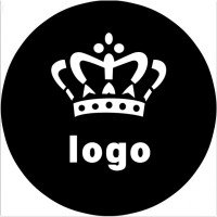 服装店圆形拍照穿衣镜前地毯试衣间衣帽间个性定制logo店铺名地垫_5