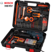 【苏宁自营】 博世（BOSCH） 电钻TSB1300 冲击钻手枪钻调速电动螺丝刀电动工具工具箱套装 家用diy