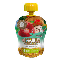 方广 婴幼儿辅食 宝宝果汁泥 清香苹果味 儿童零食 水果泥 103g (6个月以上适用）