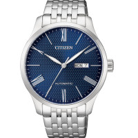 西铁城(CITIZEN)手表 自动机械不锈钢表带蓝盘男表NH8350-59LB NH8350-59LB