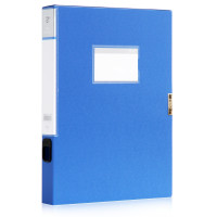 得力（deli） 5605 档案盒(蓝) (单位：只)