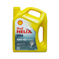壳牌（Shell）合成机油 黄喜力 Helix HX6 10W-40 SN级 4L 德国原装进口