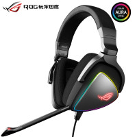 华硕（ASUS）玩家国度ROG Delta头戴式笔记本台式机电脑手机吃鸡耳机耳麦Switch自营发光Type C/USB