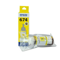 爱普生(EPSON)T674原装墨水6色套装(适用于L805 L801 L850 L810 机型) 黄色