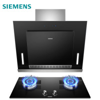 西门子(SIEMENS)17.5立方侧吸式油烟机燃气灶烟灶套餐LS66AA850W+ER7EA23SMP