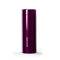 希诺(HEENOOR)不锈钢真空保温杯礼盒包转大容量 女士水杯 340ml XN-5602 深紫色