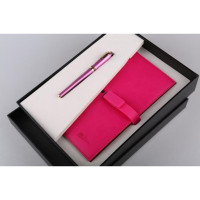 毕加索(Pimio) PS-5108 高级钢笔U盘笔记本套装 粉色