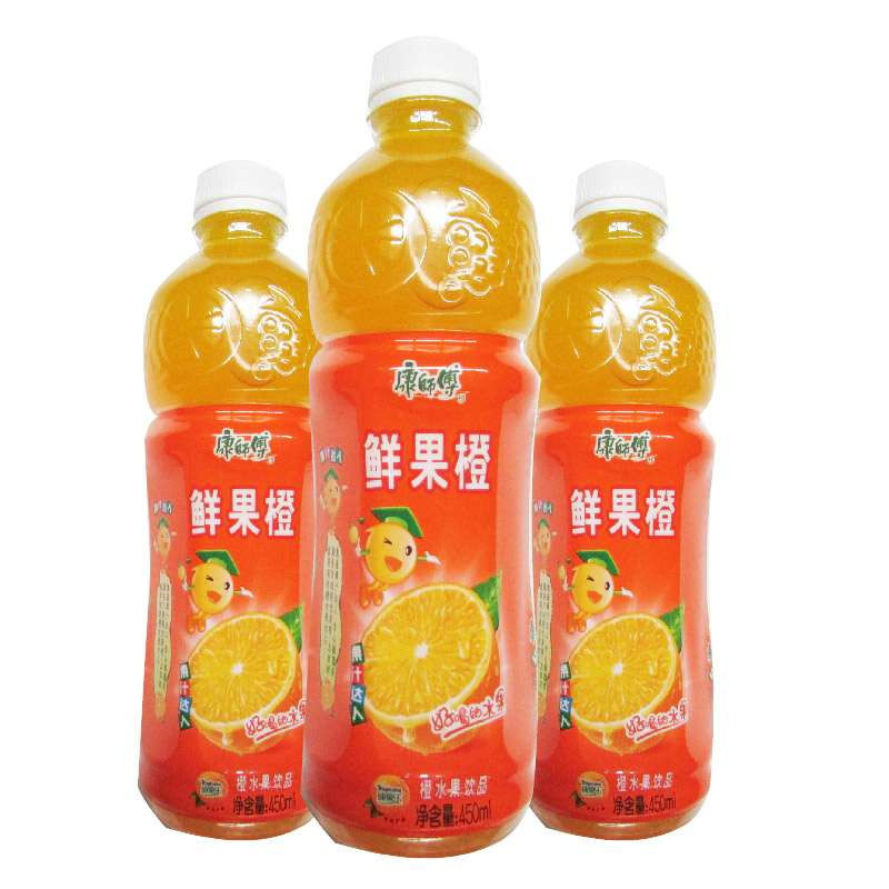 康师傅鲜果橙汁500ml