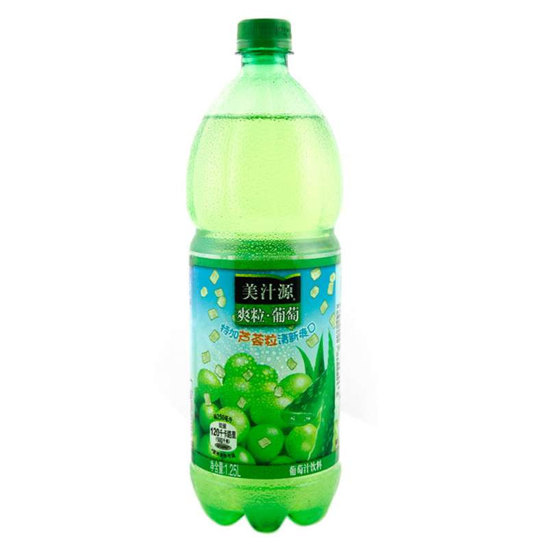 美汁源爽粒葡萄1.25l