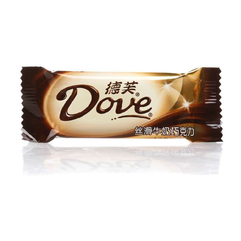 正品dove德芙丝滑牛奶巧克力 碗装 294g