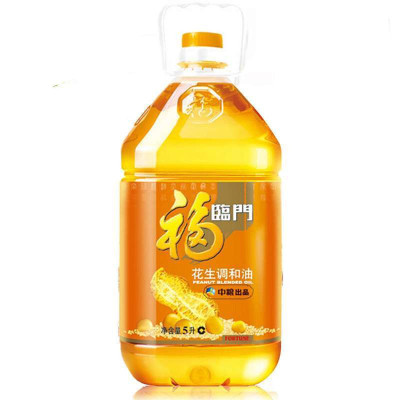 福临门 花生原香 食用调和油 食用油5L