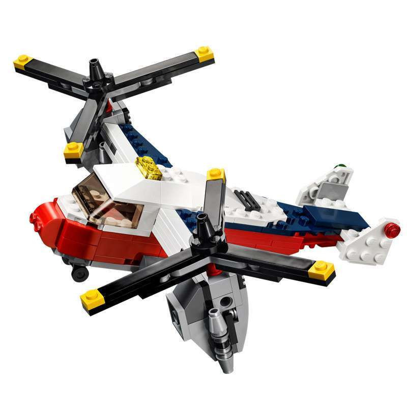 lego 乐高双桨直升机l31020 早教 积木 玩具