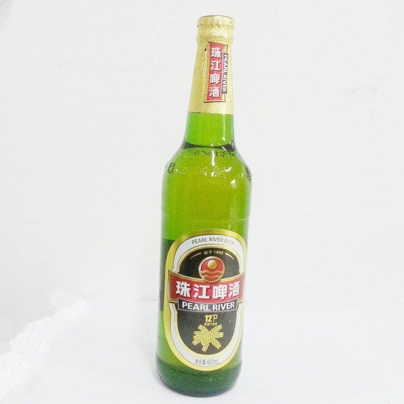 12度珠江啤酒600ml12整箱