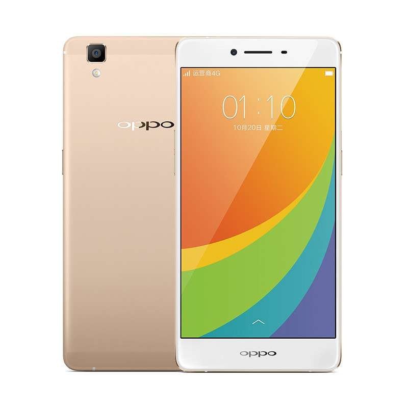 oppor7s移动4g手机金色