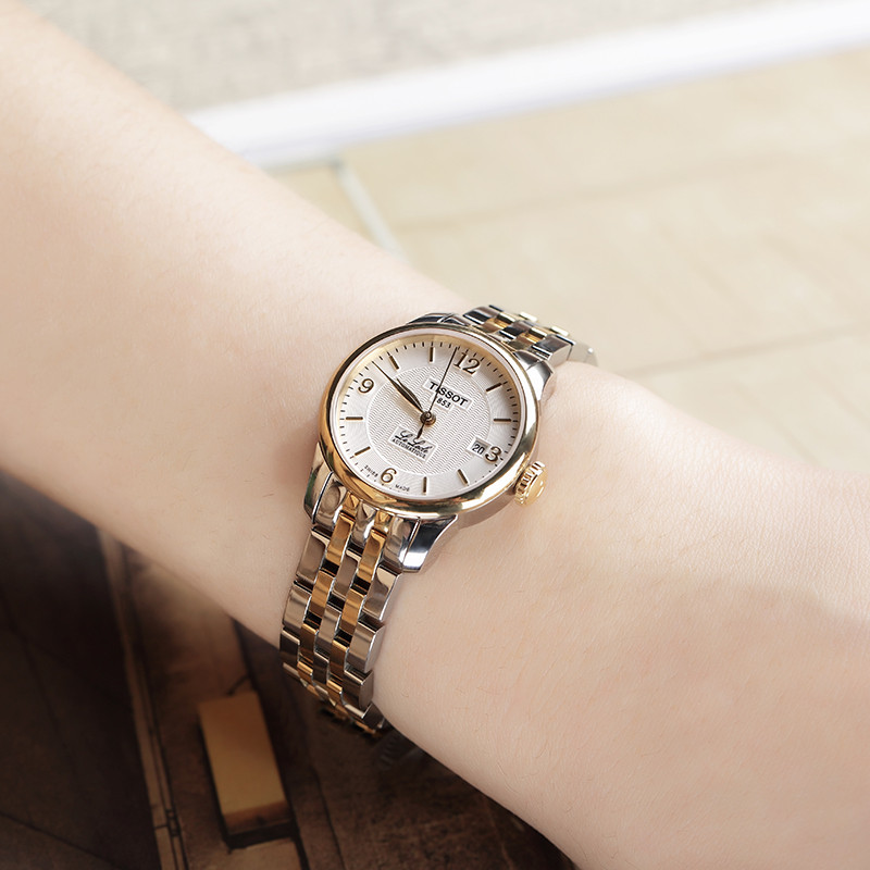 天梭(tissot)手表 力洛克系列机械女表t41.2.183.34 女表