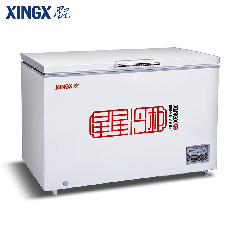 星星(xingx)冷藏冷冻冰柜 卧式冷柜 大冰柜商用 bd/bc