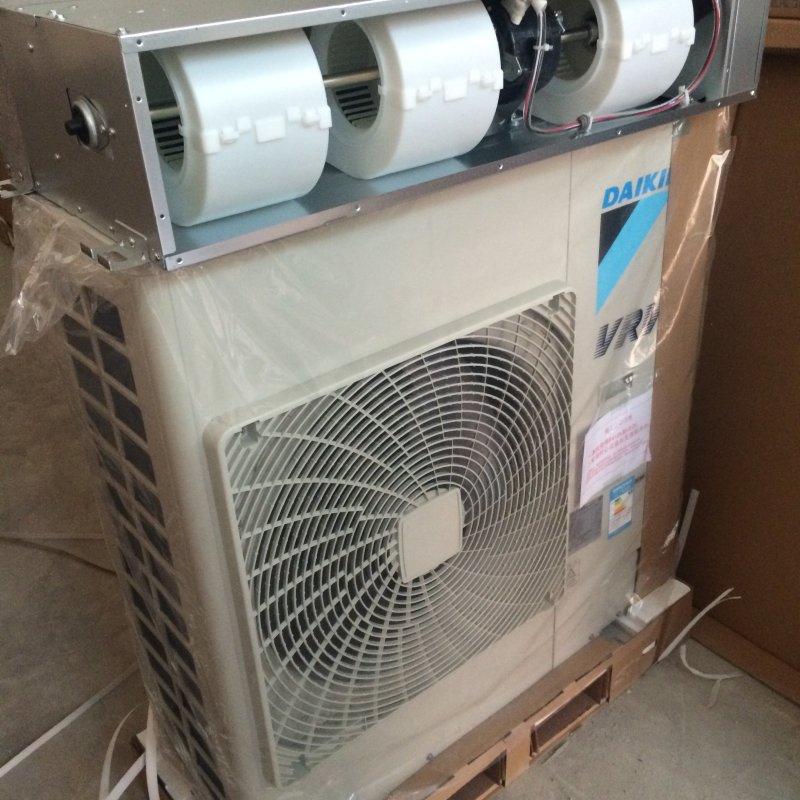 大金(daikin)中央空调r410a 薄型风管机(r410a)一拖一外电源3hp【价格