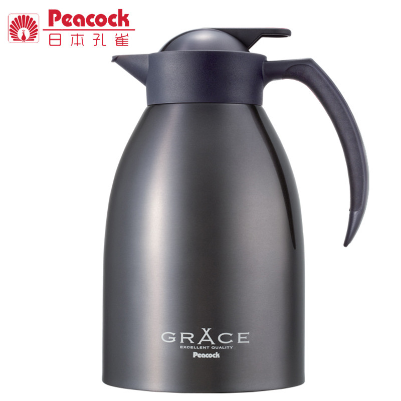 日本孔雀(peacock)暖水瓶咖啡壶 家用热水瓶居家日用便携式真空保温壶