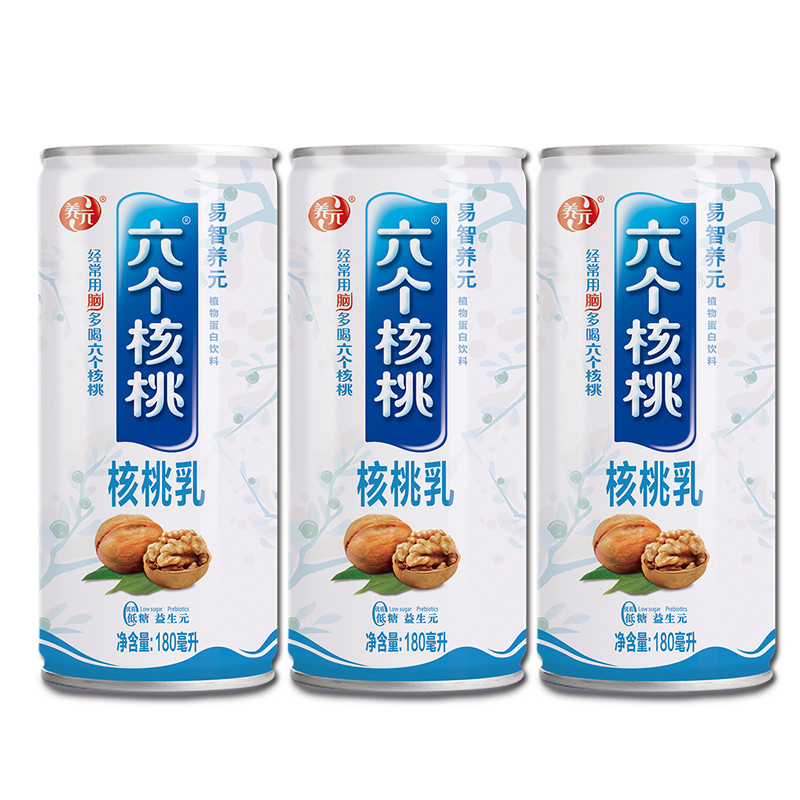 养元六个易智养元植物蛋白饮料180ml*8