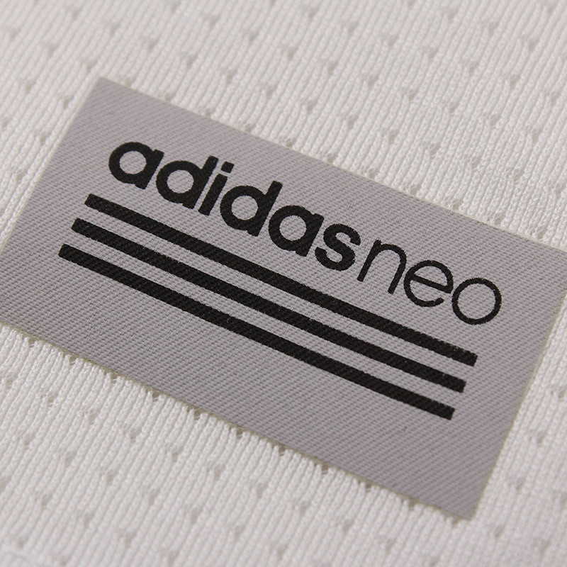 adidas阿迪达斯neo男服短袖t恤2017年新款运动服bk6837 白色 xl