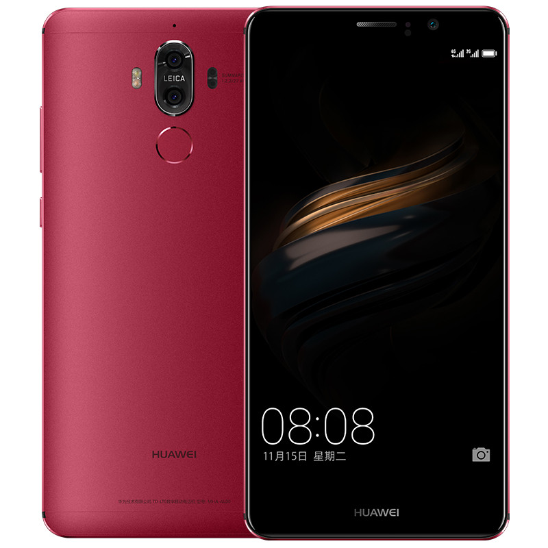 huawei/华为 mate9(mha-al00)4gb 64gb 玛瑙红手机