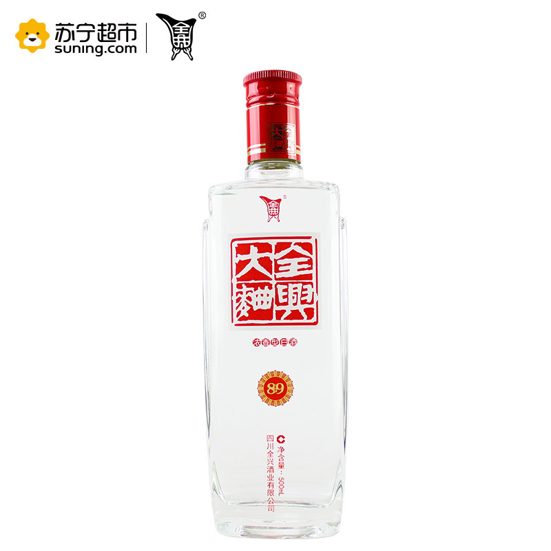 全兴 全兴大曲 金奖89 52度 500ml 单瓶装 白酒