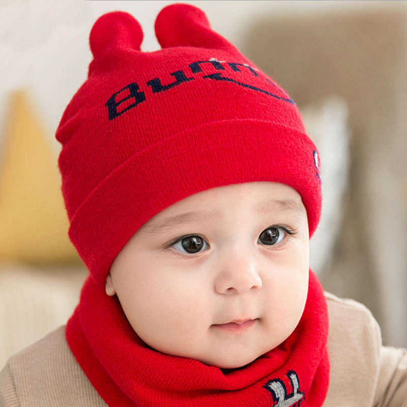 贝迪牛+2017秋冬新款新生儿帽子婴儿童帽套头