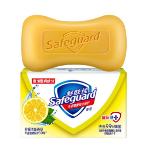 舒肤佳(Safeguard) 柠檬清新香型香皂100g*10