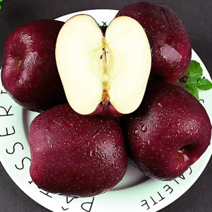 [顺丰快递]云南黑卡黑钻苹果大果净重8.5斤(85mm以上)水果黑钻红蛇果新鲜当季脆甜冰糖心苹果