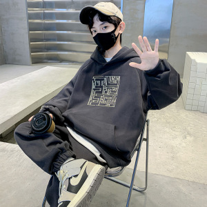 男童春装套装2025新款中大童卫衣春秋款男孩春季两件套运动服