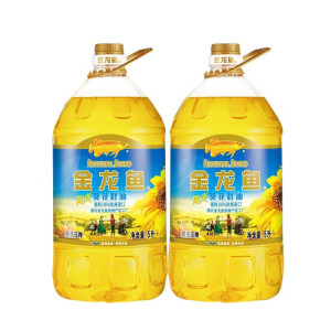 金龙鱼 食用油/葵花籽油 5升阳光葵花籽油 5L/桶*2桶