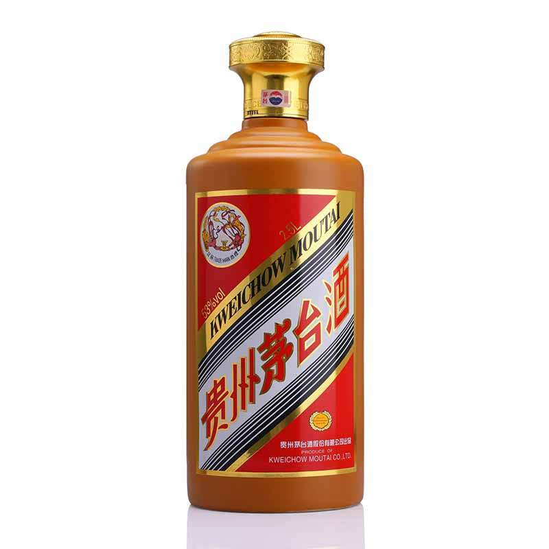 苏糖 贵州茅台酒53度 2.5l 飞天 金桂叶茅台 酱香型白酒