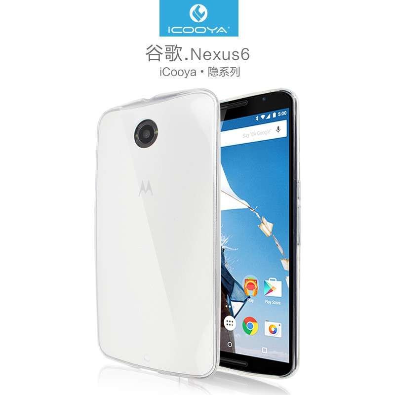icooya轻薄透明手机壳 手机套 手机保护套 适用于谷歌nexus6\xt1100