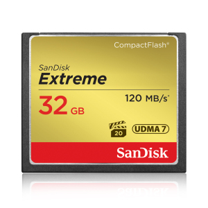 [官方授权]闪迪(SanDisk)CF卡32G 120M 800X高速存储卡 单反相机内存卡