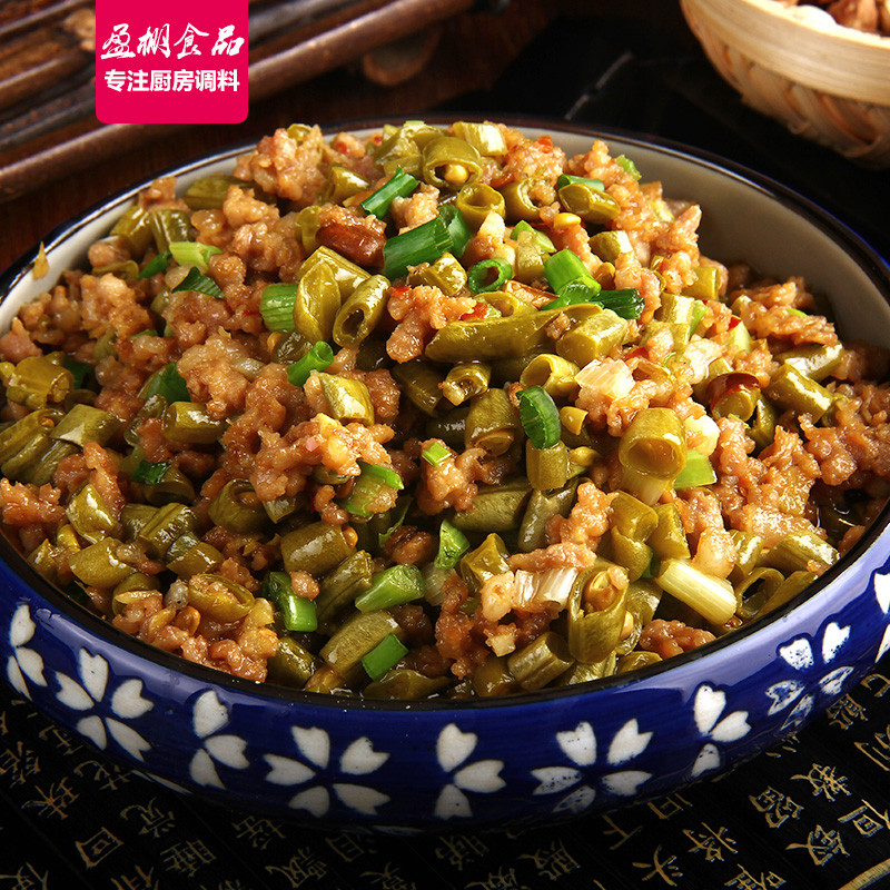酸豆角 酸豇豆 四川泡菜咸菜 酱腌菜 饭扫光下饭菜 可做烂肉豇豆 肉沫