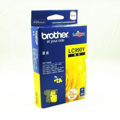兄弟LC990Y黄色墨盒 适用:MFC-795CW/250C/490CW/290C/790CW/5890CN/6890C