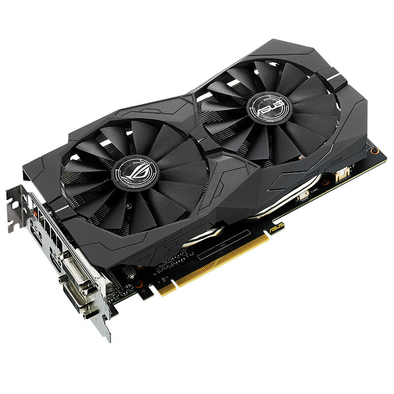 华硕(asus)rog strix-gtx1050ti-o4g-gaming gddr5 pci-e3.0显卡