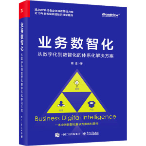 业务数智化 从数字化到数智化的体系化解决方案 高远 著 专业科技 文轩网