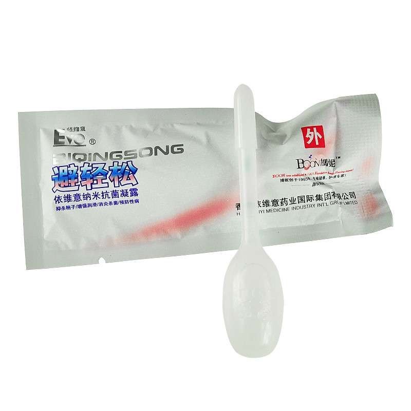eve避轻松液体隐形6只装凝胶避孕套水溶抗菌女用情趣液体安全套避孕套