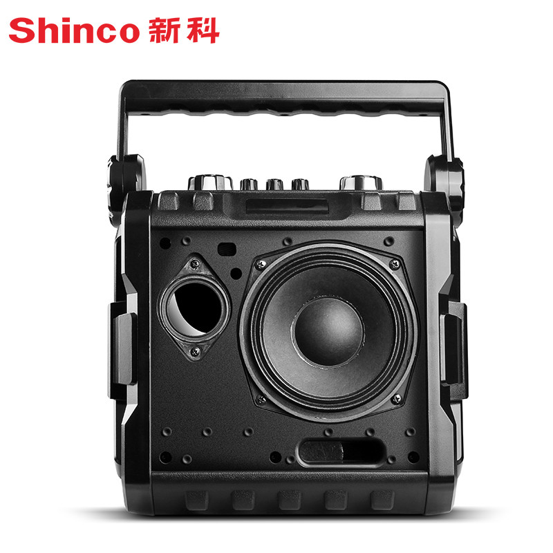 shinco新科f6户外手提音响移动音箱蓝牙广场舞音响便携式电瓶音箱单咪