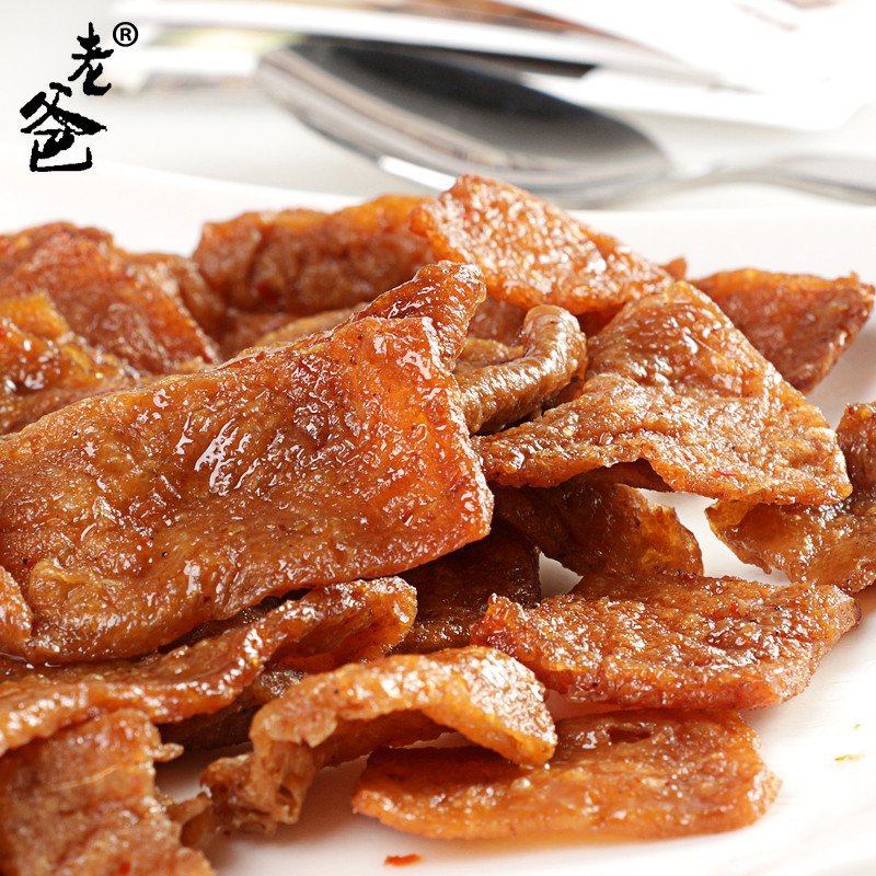 【五分文】老爸 豆腐干肉汁味 100g 休闲豆干 休闲零食 台湾风味 即食