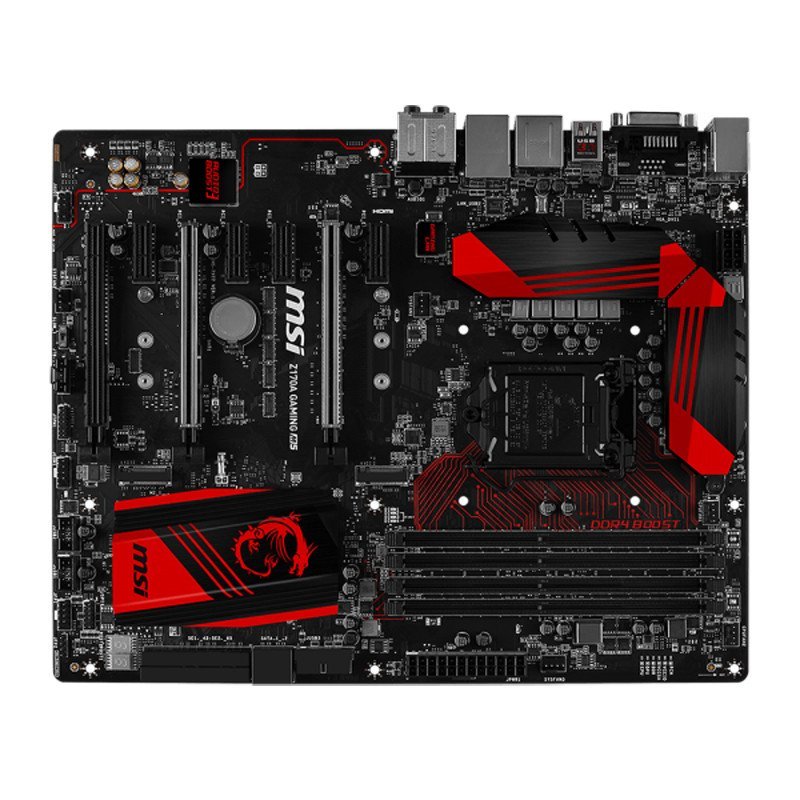 微星(msi)z170a gaming m5主板 (intel z170/lga 1151)支持ddr4