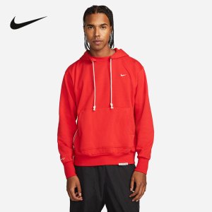 Nike耐克本命年红色DRI-FIT男篮球连帽套头衫宽松卫衣DQ5819-657